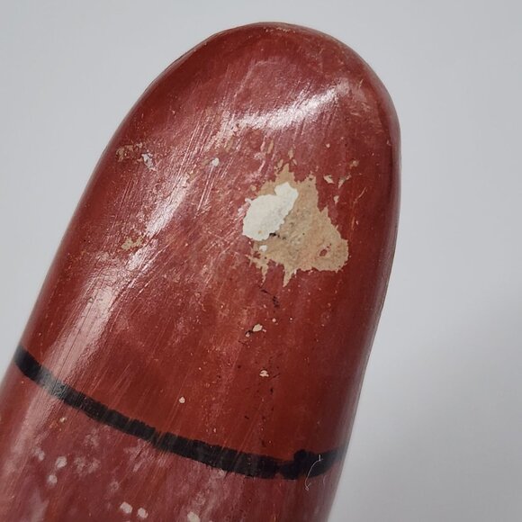 Mexican Tonala Pottery Clay Duck Laying Down Hand painted Folk Art 7.5x3” - Picture 9 of 9